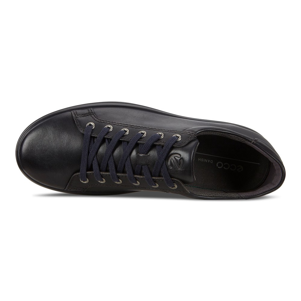 ECCO Mens Sneakers Black - Soft Classic - ORJ-912706